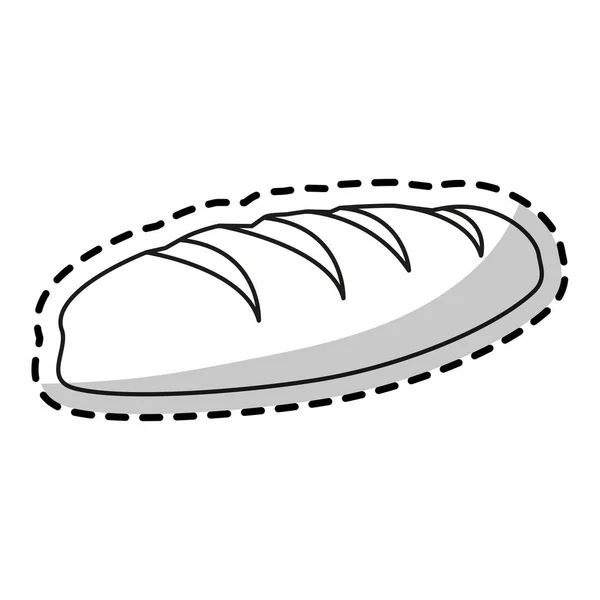 격리 된 빵 디자인 — 스톡 벡터