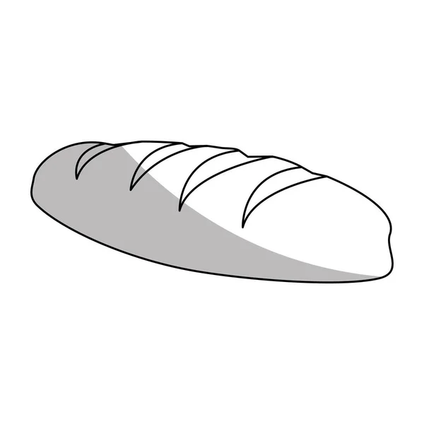 Конструкція ізольованих хліб — стоковий вектор