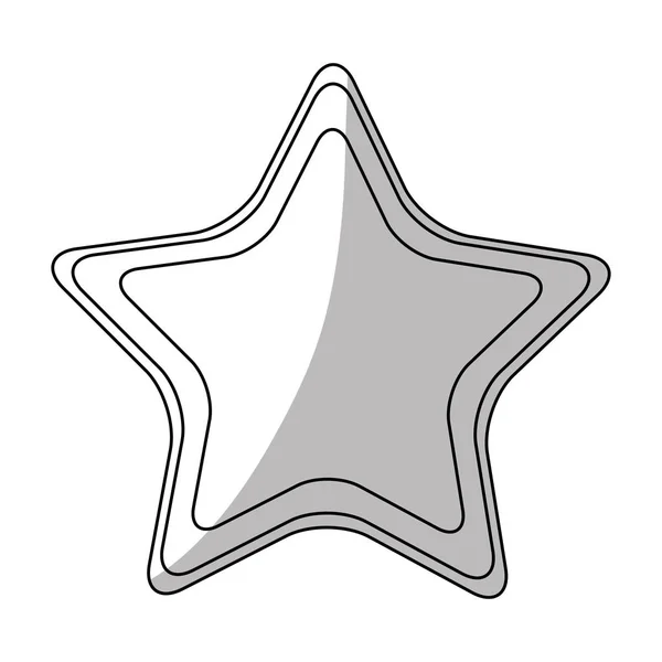 Design di stelle marine isolate — Vettoriale Stock