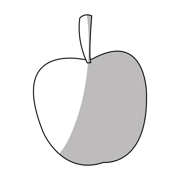 Isoliertes Apfeldesign — Stockvektor
