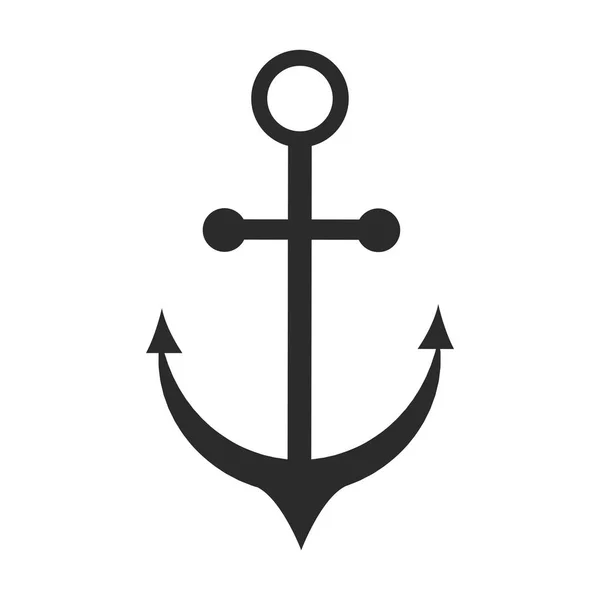 Design dell'ancoraggio isolato — Vettoriale Stock