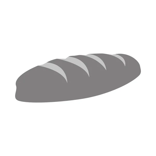 Conception de pain isolé — Image vectorielle