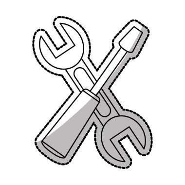 İzole anahtarı ve tornavida tasarım