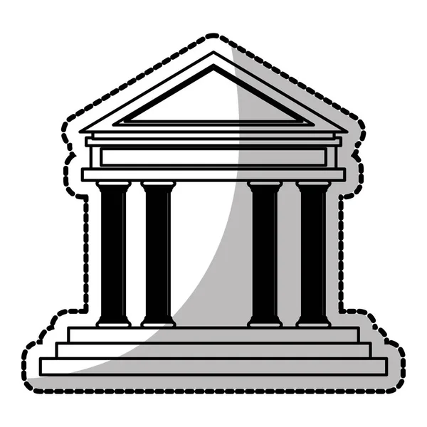 Izolované banky — Stockový vektor