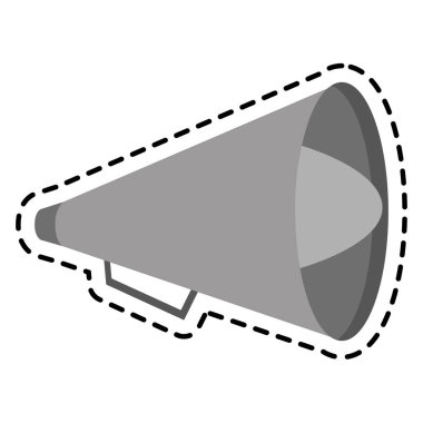 İzole megafon tasarım