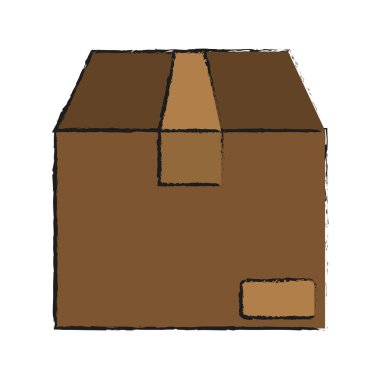 İzole teslimat kutusu tasarım