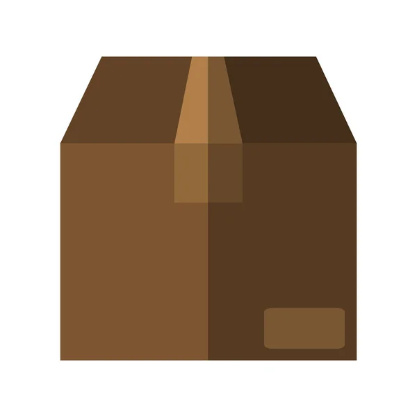 孤立的运送箱设计 — 图库矢量图片