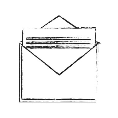 İzole e-posta zarf tasarım