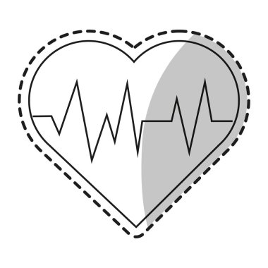 İzole kalp nabız tasarımı