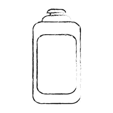 İzole saç kremi tasarım