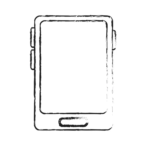 Diseño de dispositivo Smartphone aislado — Vector de stock