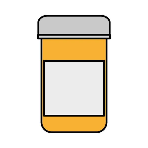 Isolerade medicin jar design — Stock vektor