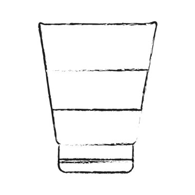 İzole saç kremi tasarım