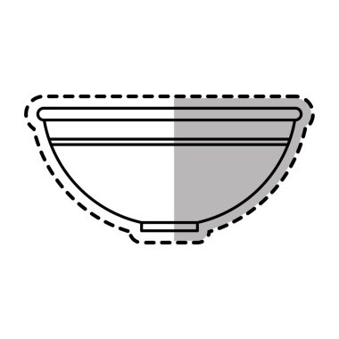 İzole kase tasarım