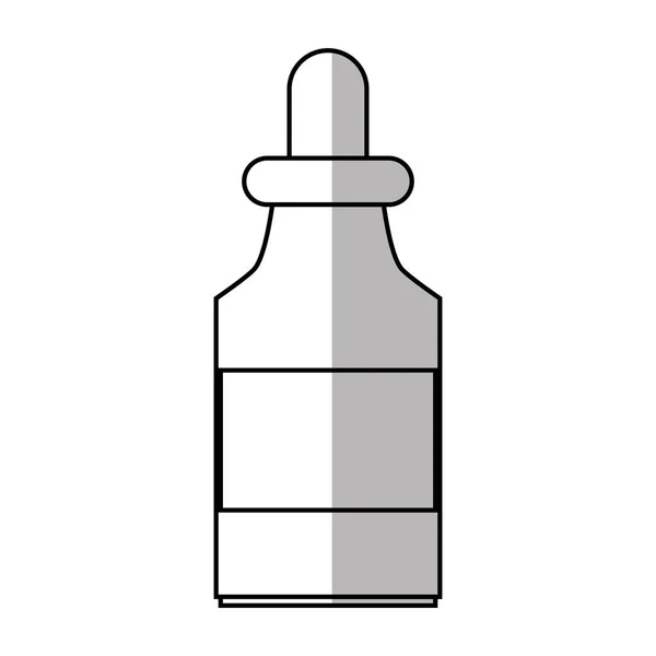 Projeto isolado frasco medicina — Vetor de Stock