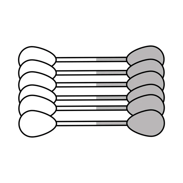 Elszigetelt pamut tampont design — Stock Vector