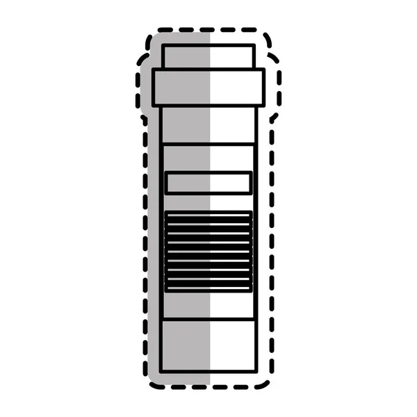 Conception de pot de médecine isolée — Image vectorielle