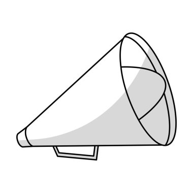 İzole megafon tasarım