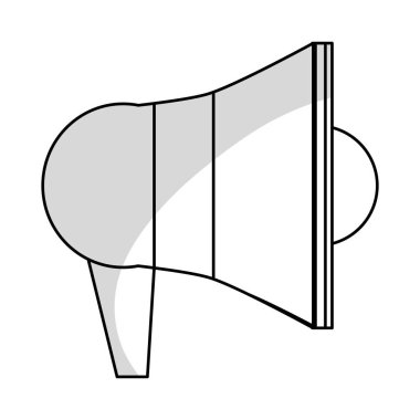 İzole megafon tasarım