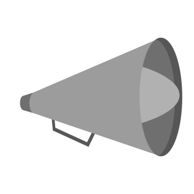 İzole megafon tasarım