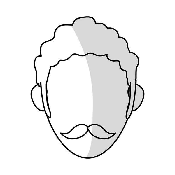 Дизайн ізольованого аватара — стоковий вектор