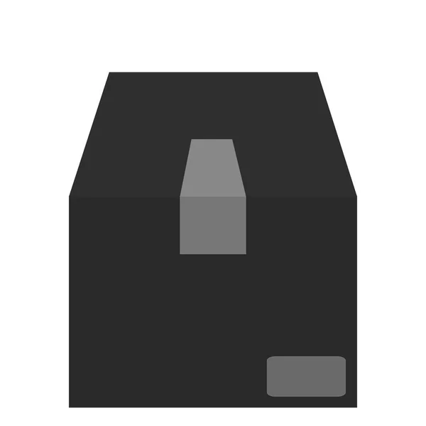 Design de caixa de entrega isolada — Vetor de Stock