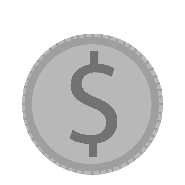 Enstaka mynt design — Stock vektor