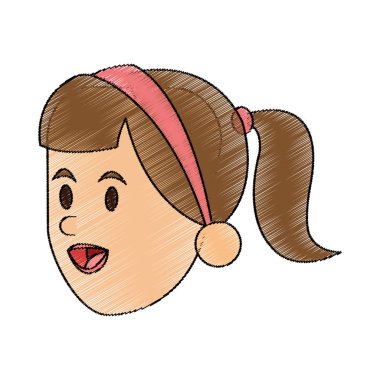 İzole kadın tasarım