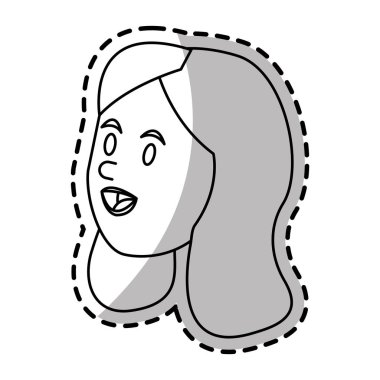 İzole kadın tasarım