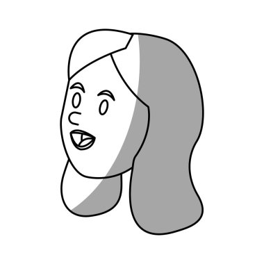 İzole kadın tasarım