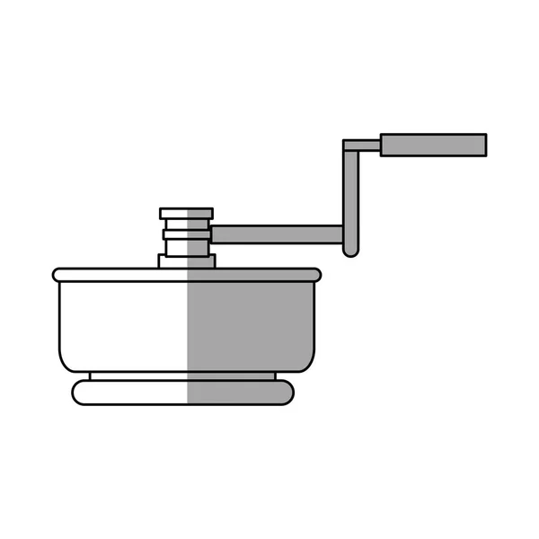 Isolierte Kaffeeschmieranlage — Stockvektor