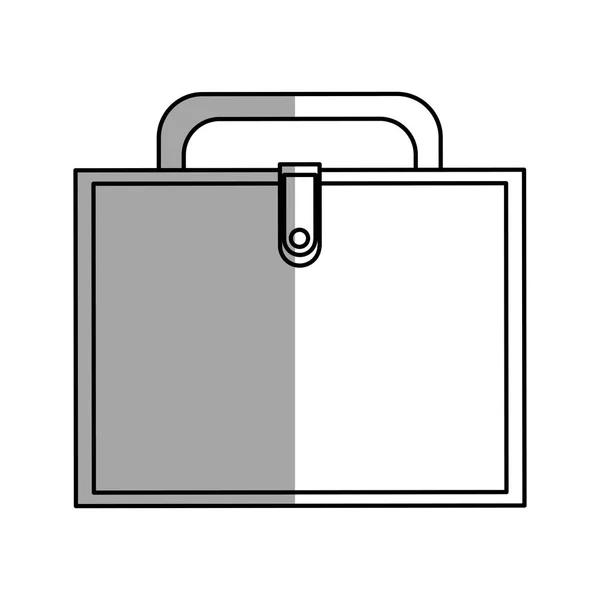 Conception de valise isolée — Image vectorielle