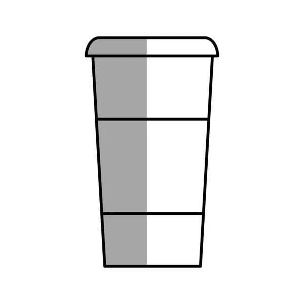 Design de caneca de café isolado — Vetor de Stock