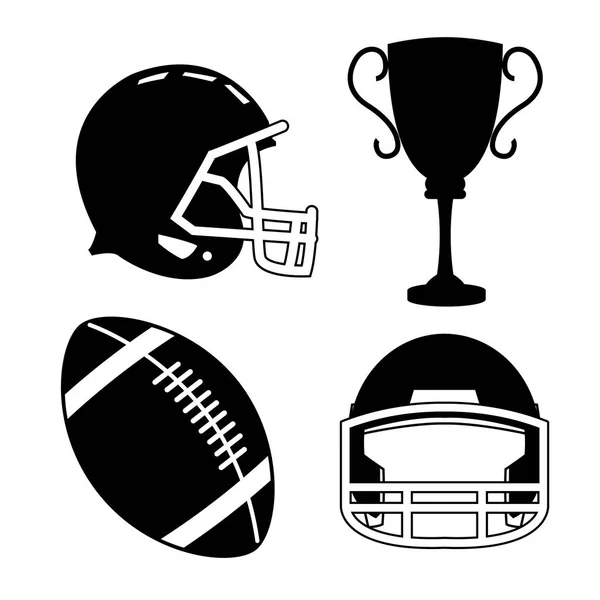 アメリカンフットボール ストックベクター C Yupiramos