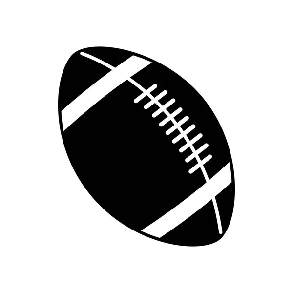 Ball im amerikanischen Football-Design — Stockvektor