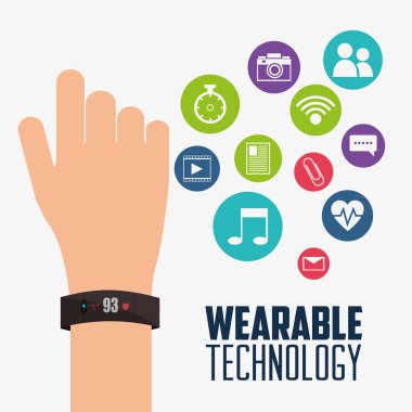 giyilebilir teknoloji smartwatch aygıt elektronik