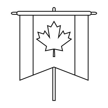 bayrak flama Kanada anahat