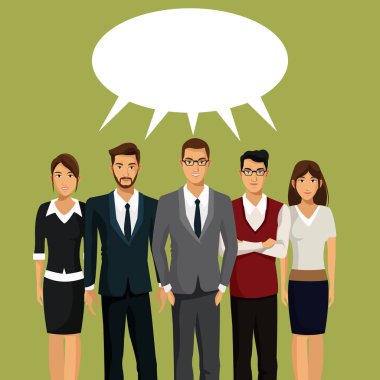 konuşan insanlar takım çalışma iletişim