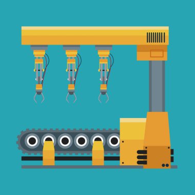 Robot üretim hattı makine teknolojisi