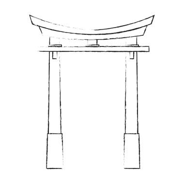 İzole Çin arch tasarım