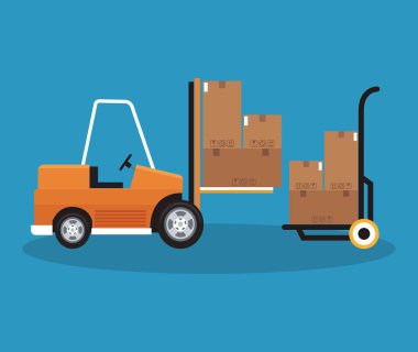 Kutusu ve forklift teslim konsept tasarım