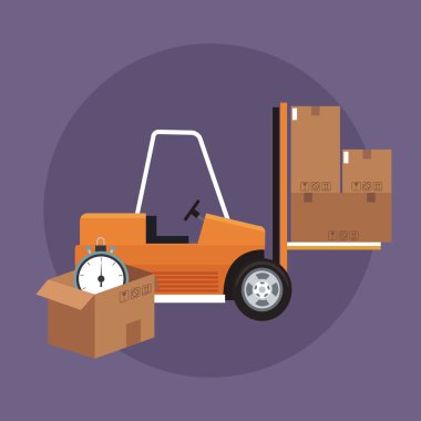 Kutusu ve forklift teslim konsept tasarım