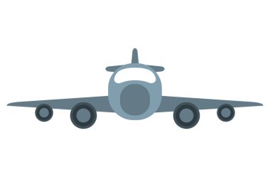 Jet uçak özel taşıma Önden Görünüm