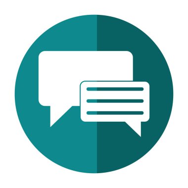 kabarcık konuşma ileti tartışma yeşil circle gölge