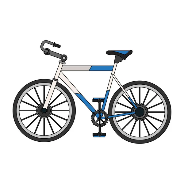 Isolerade cykel fordonens konstruktion — Stock vektor