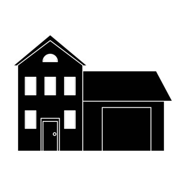 karikatür müstakil ev dış kavramı