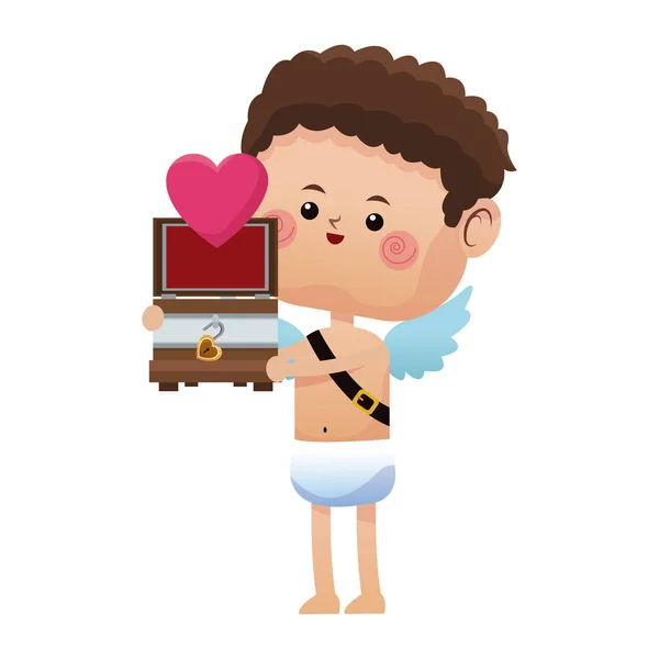 Download Ángel, pequeño bebé. Cupido dispara un arco con flecha ...