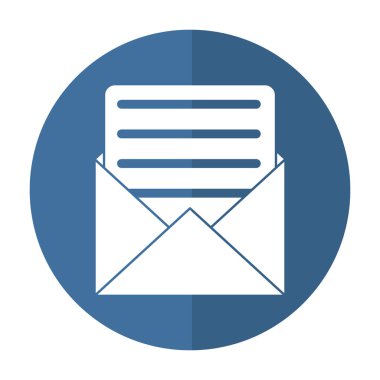 Zarf kağıt mektup e-posta gölge