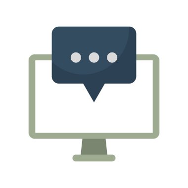 bilgisayar iletişim mesaj kabarcık konuşmak