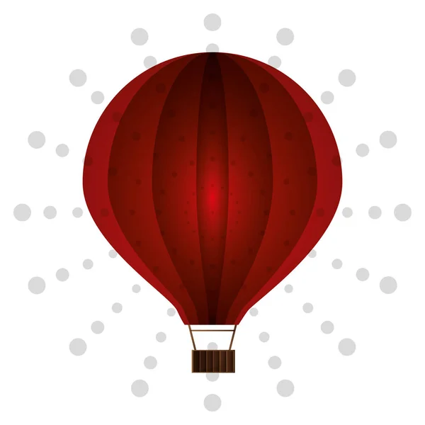 空气气球生日点背景 — 图库矢量图片
